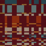 Remnant of Arc-Com Square One Fire Upholstery Fabric
