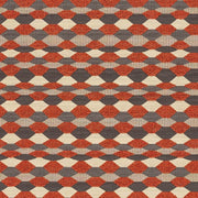 Remnant of Arc-Com Spinnaker Papaya Upholstery Fabric
