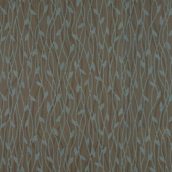 Remnant of Arc-Com Sea Willow Midnight Upholstery Fabric