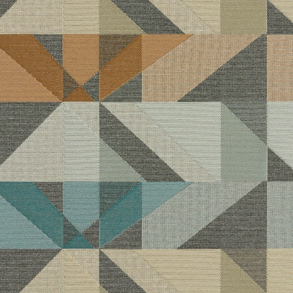 Remnant of Arc-Com Crystal Smoke Upholstery Fabric