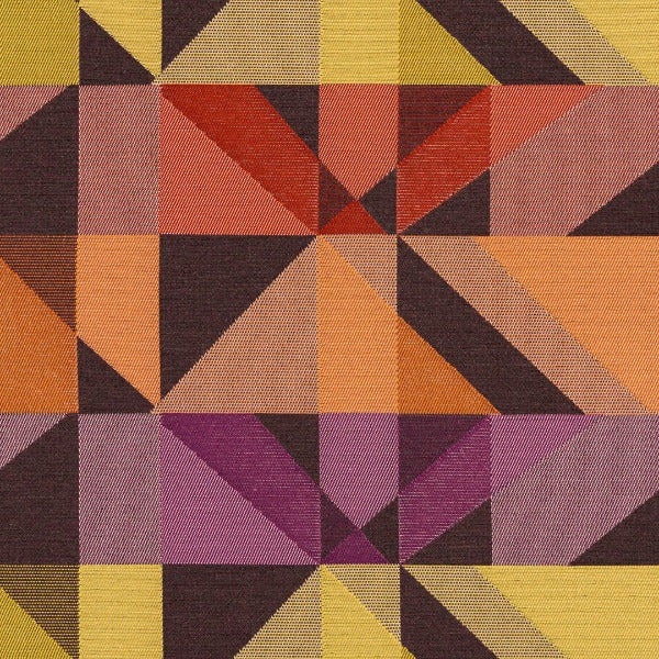 Remnant of Arc-Com Crystal Plum Upholstery Fabric