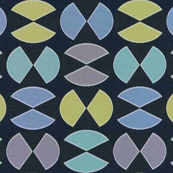 Arc-Com Sector Twilight Blue Upholstery Fabric
