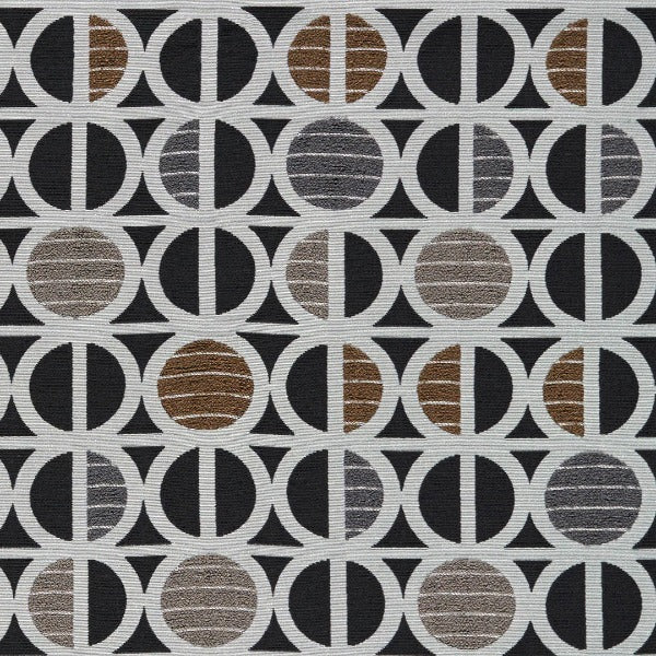 Remnant of Arc-Com Windlass Onyx Upholstery Fabric