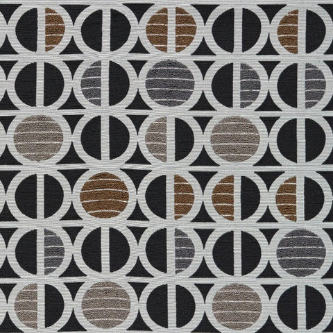 Remnant of Arc-Com Windlass Onyx Upholstery Fabric