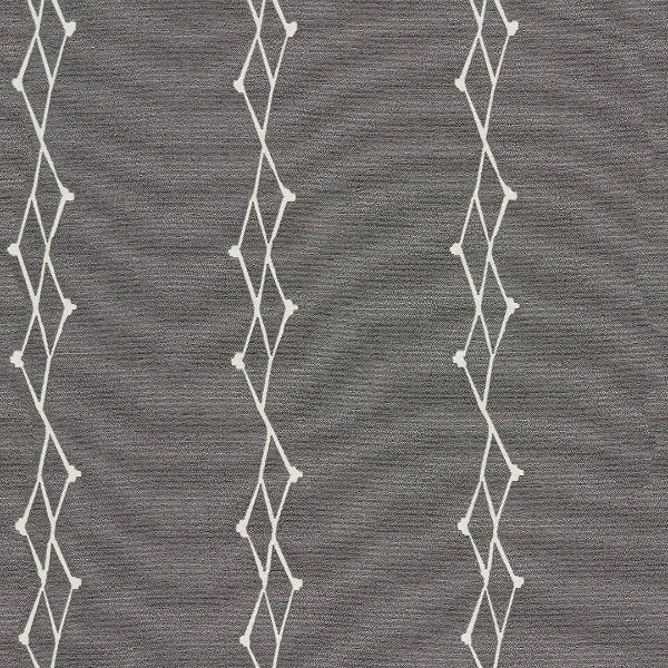 Arc-Com Centring Stripe Ash Upholstery Fabric