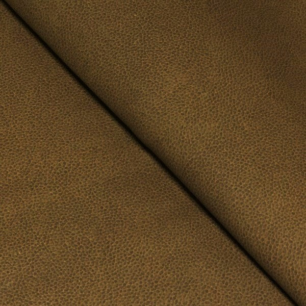 Halo Fabrics Alamo Buckskin Faux Leather Brown Upholstery Vinyl