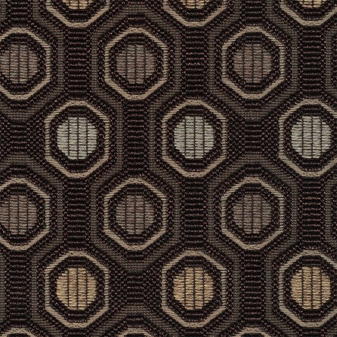 Architex Artesima Braun Geometric Brown Upholstery Fabric
