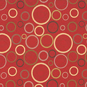 Architex Astronomy Sun Crypton Geometric Red Upholstery Fabric
