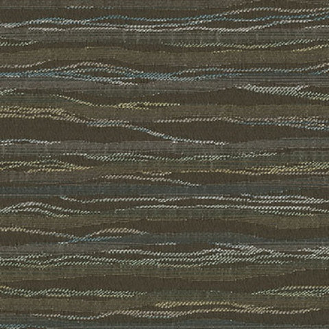 Bernhardt Live Wire Birch Wavy Stripes Green Upholstery Fabric