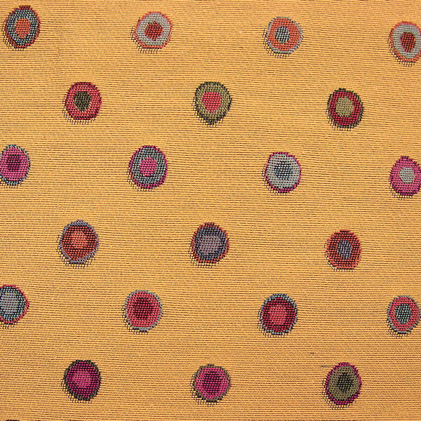 Remnant of Bubbly Sunflower Upholstery Fabric