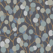 CF Stinson Upholstery Fabric Remnant Natural World Nightshade