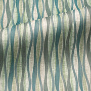 CF Stinson Lava Marsh Wavy Striped Green Upholstery Vinyl