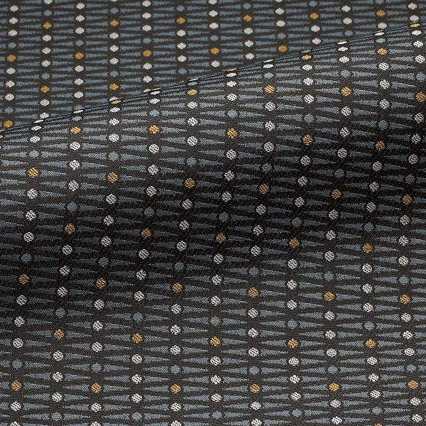 Remnant of CF Stinson Next Scene Midnight Black Upholstery Fabric