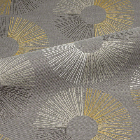 CF Stinson Upholstery Fabric Remnant Revolution Silver