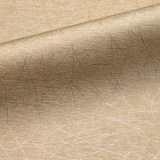 CF Stinson Upholstery Fabric Remnant Script Croissant