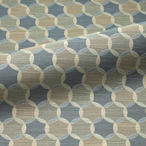 CF Stinson Stratford Ocean Modern Design Blue Upholstery Fabric