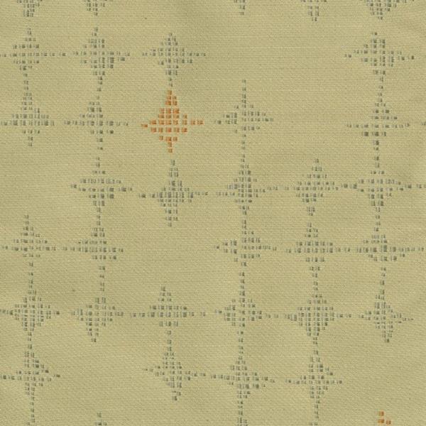 Designtex  Cut And Paste Ochre Colorful Checker Tan Upholstery Fabric