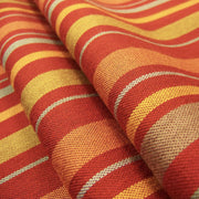 Fabric Remnant of Cabana Strawberry Stripe