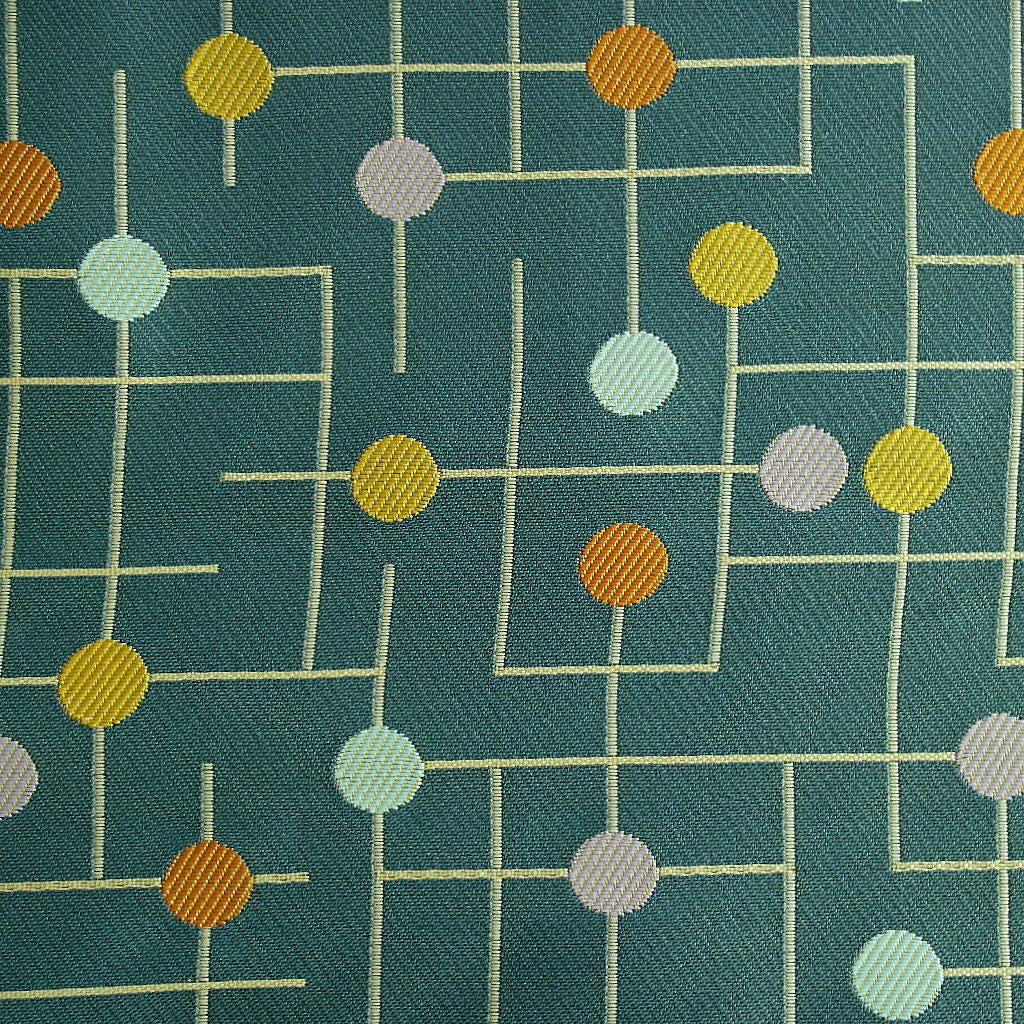 Fabric Remnant of Arc-Com Candy Land Cotton Candy