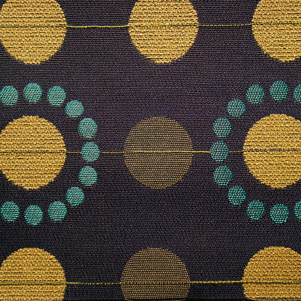 Remnant of Cheerio Tussand Purple Upholstery Fabric