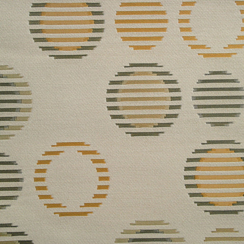 Fabric Remnant of Arc-Com Fabrics Cirque Pebble Ivory Upholstery Fabric