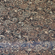 Eastwick Harvest Multi Colored Floral Brown Upholstery Fabric