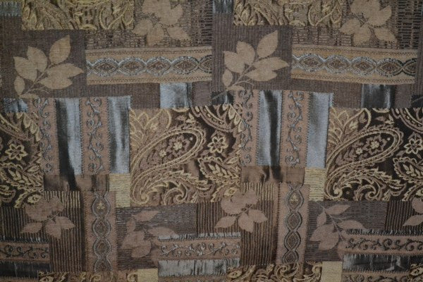 Tavi Mocha Modern Design Brown Upholstery Fabric