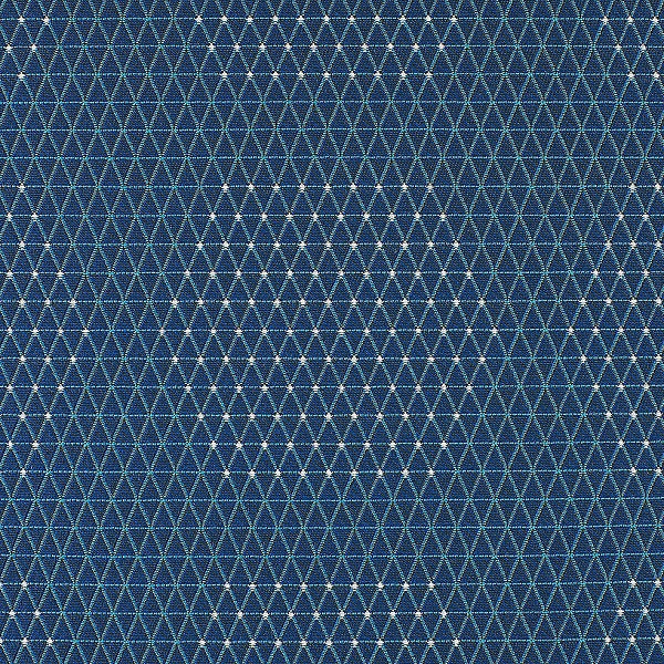 HBF Textiles Upholstery Fabric Outdoor Sunbrella Dot Structure Blue And Orange