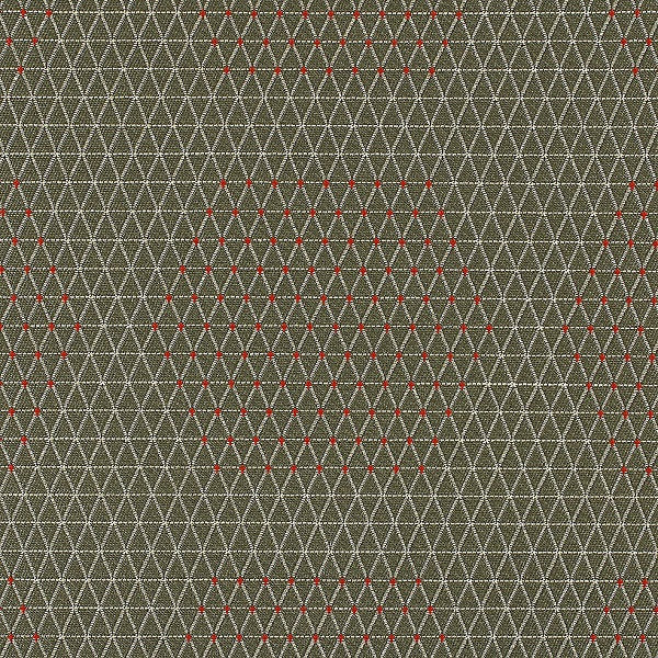 HBF Textiles Upholstery Fabric Remnant Dot Structure Grey red