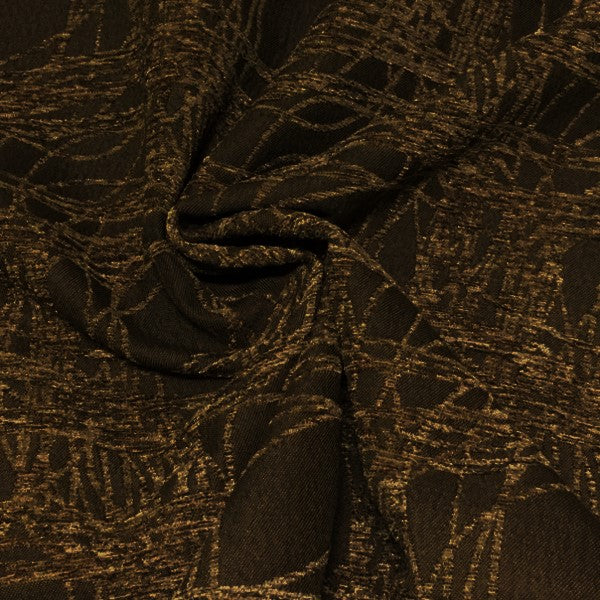 Henges Corkboard Chenille Brown Upholstery Fabric