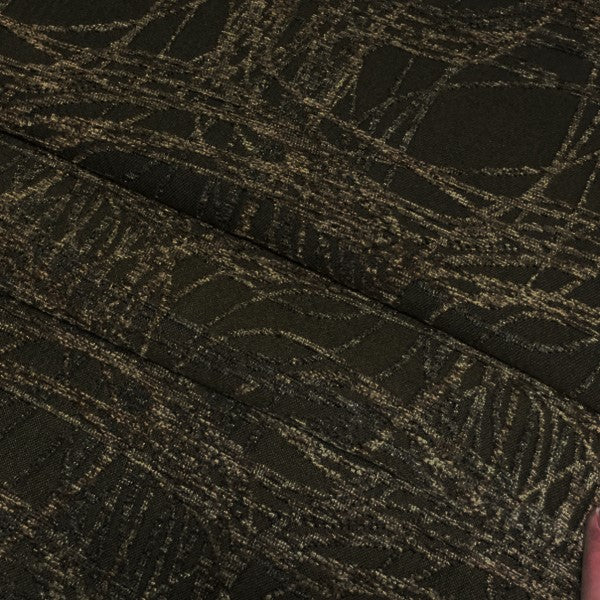 Henges Desert Chenille Brown Upholstery Fabric