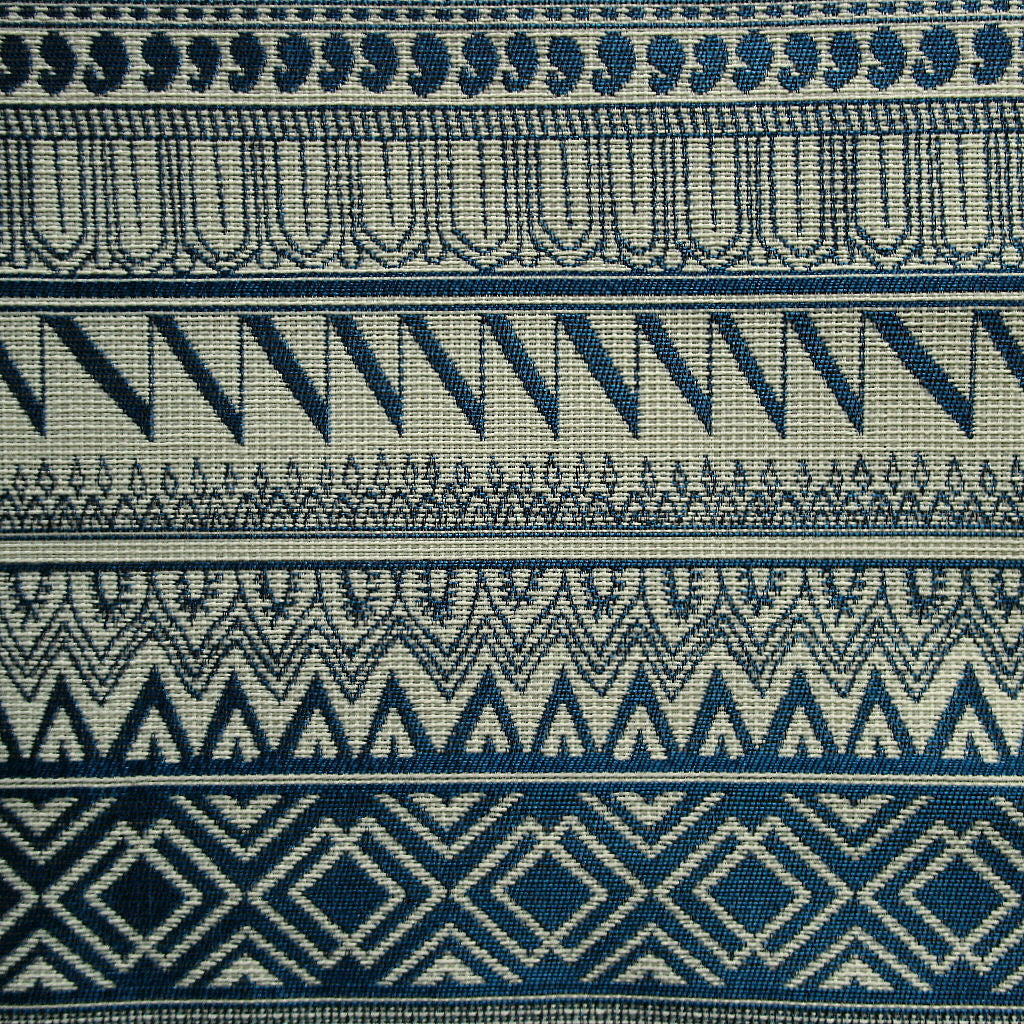 Remnant of Holbrook Indigo Blue Upholstery Fabric