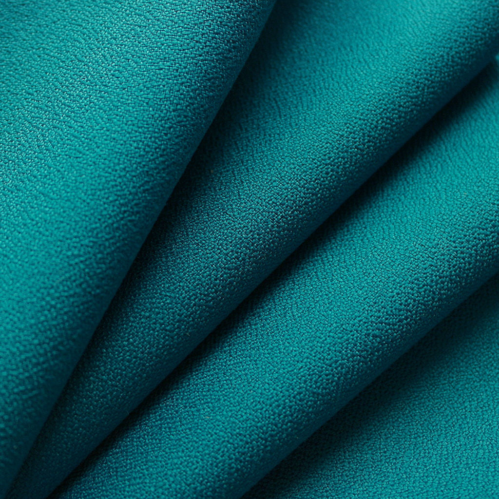 Remnant of Hue Tropic Blue Upholstery Fabric