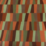 Sina Pearson Layers Persimmon Geometric Orange Upholstery Fabric
