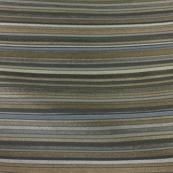 Carnegie Bangle Color 32 Luxurious Metallic Stripe Tan Upholstery Fabric