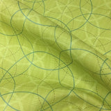 Designtex Crosswind Arbor Geometric Green Upholstery Vinyl