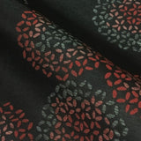 Arc-Com Brayer Flower Onyx Upholstery Fabric