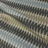 Knoll Durand Moonlight Zig-Zag Geometric Gray Upholstery Fabric
