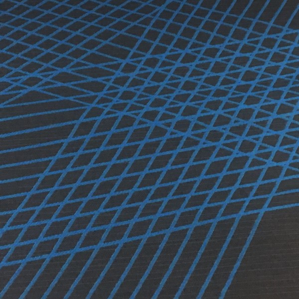 Momentum Crossing Colors Tourmaline Blue Upholstery Fabric