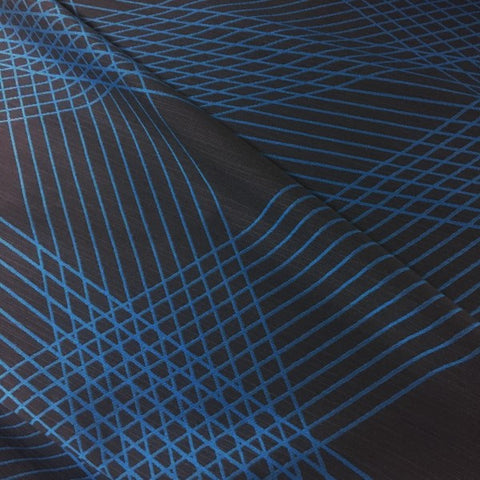 Momentum Crossing Colors Tourmaline Blue Upholstery Fabric