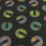 Maharam Trio Ore Circle Design Green Upholstery Fabric