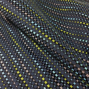 Maharam Multiply Deep Small Check Blue Upholstery Fabric