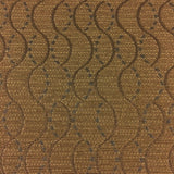 Momentum Ascend Grain Wavy Lined Brown Upholstery Fabric