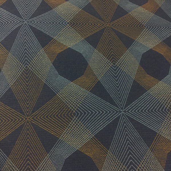 Arc-Com Echo Corn Flower Crypton Blue Upholstery Fabric