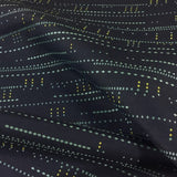Designtex Pinpoint Indigo Dotted Stripe Blue Upholstery Fabric