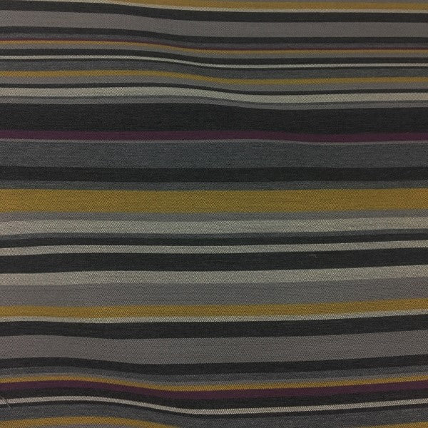 Mayer Infinity Quartzite Stripe Sunbrella Gray Upholstery Fabric