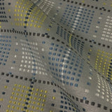 Designtex Divide Nova Geometric Design Gray Upholstery Fabric