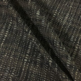 CF Stinson Vanish Chocolate Dotted Stripe Brown Upholstery Fabric