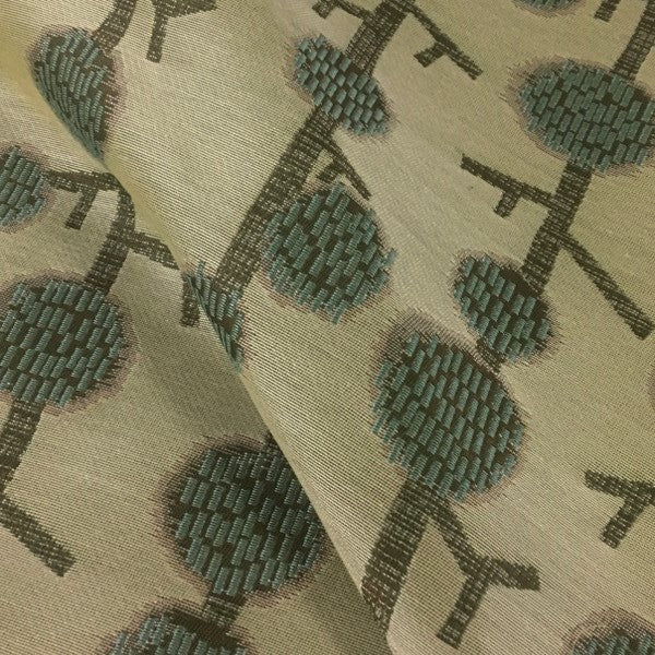 Arc-Com Blossom Lemon Grass Abstract Botanical Upholstery Fabric