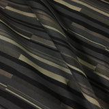 CF Stinson Bass Line Tuxedo Black Striped Upholstery Fabric